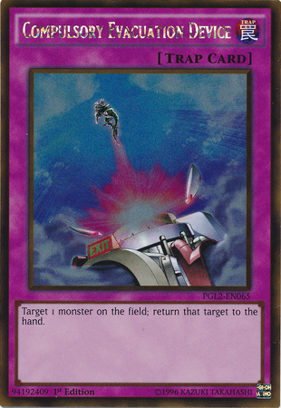 Compulsory Evacuation Device, Premium Gold: Return of the Bling · PGL2-EN065