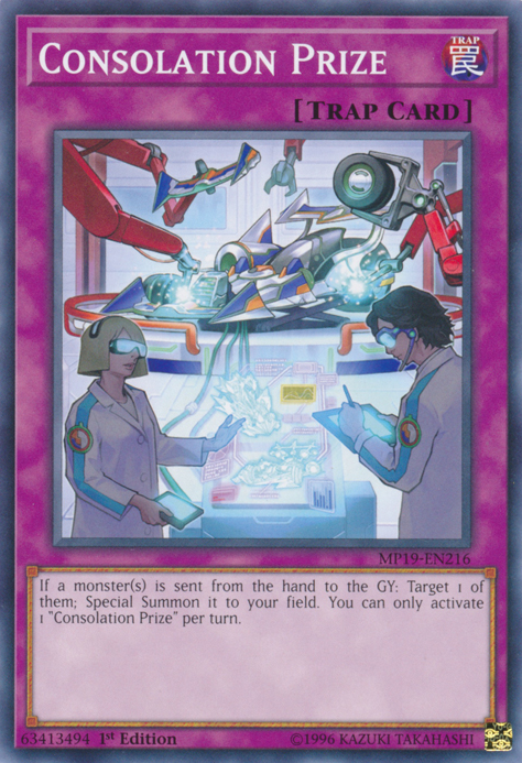 Consolation Prize, 2019 Gold Sarcophagus Tin Mega Pack · MP19-EN216