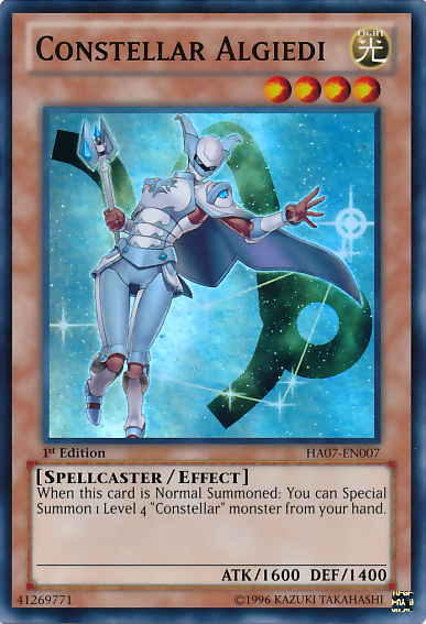 Constellar Algiedi, Hidden Arsenal 7: Knight of Stars · HA07-EN007