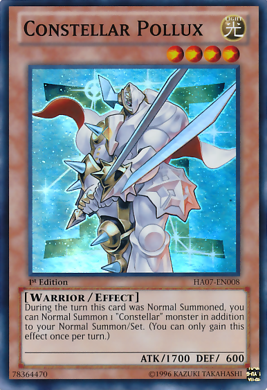 Constellar Pollux, Hidden Arsenal 7: Knight of Stars · HA07-EN008