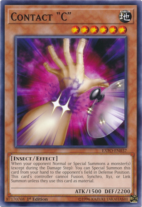 Contact "C", Extreme Force Sneak Peek Participation Card · EXFO-EN037