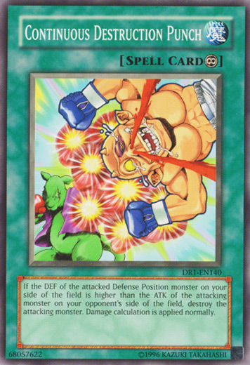 Continuous Destruction Punch, Dark Revelation Volume 1 · DR1-EN140