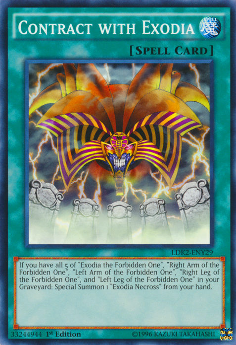 Contract with Exodia, Legendary Decks II · LDK2-ENY29
