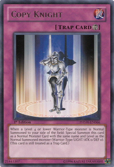 Copy Knight, Photon Shockwave Sneak Peek Participation Card · PHSW-EN066