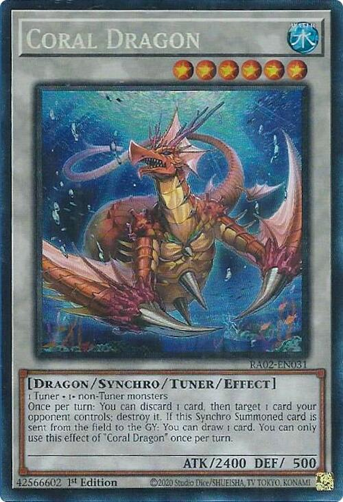 Coral Dragon, 25th Anniversary Rarity Collection II · RA02-EN031
