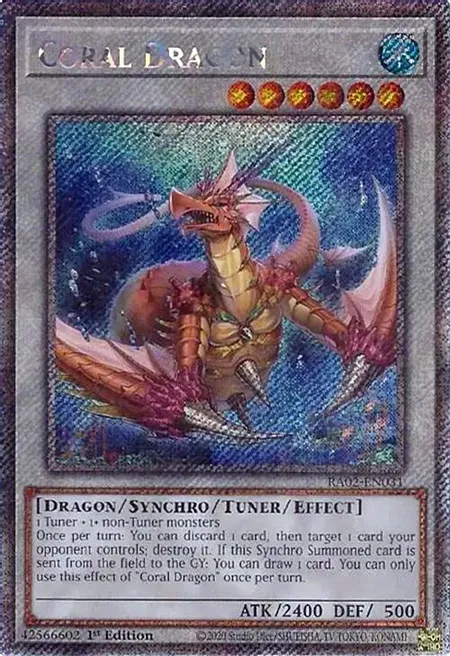Coral Dragon, 25th Anniversary Rarity Collection II · RA02-EN031