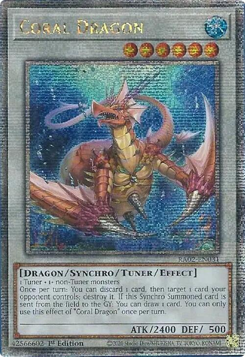 Coral Dragon, 25th Anniversary Rarity Collection II · RA02-EN031