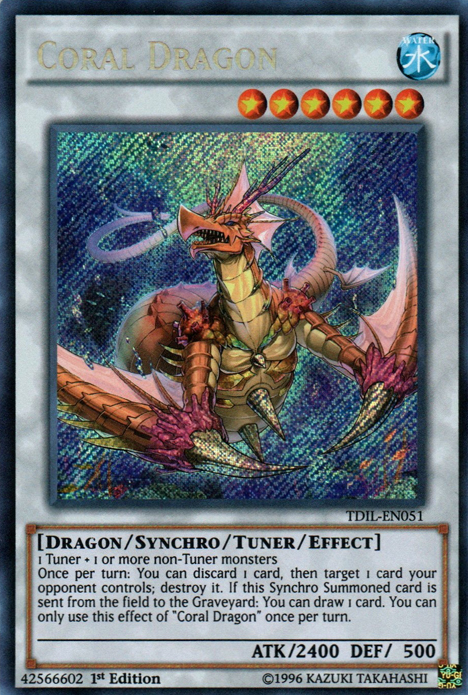 Coral Dragon, The Dark Illusion Sneak Peek Participation Card · TDIL-EN051