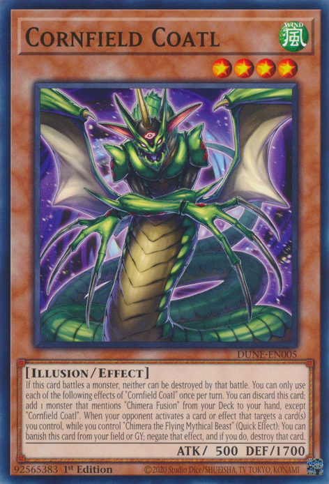 Cornfield Coatl, Duelist Nexus · DUNE-EN005