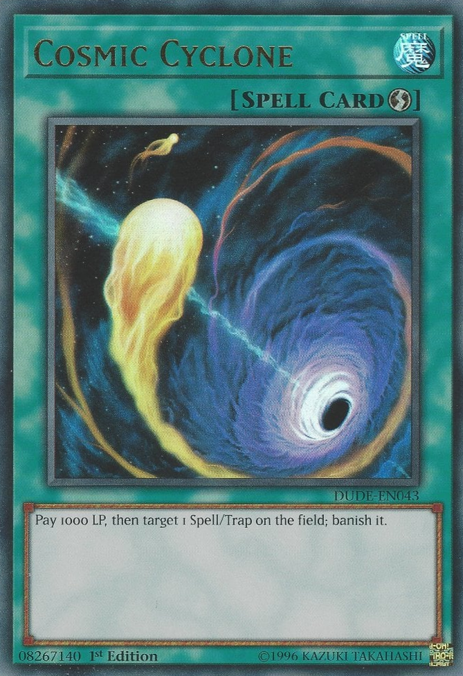 Cosmic Cyclone, Duel Devastator · DUDE-EN043