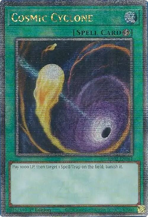 Cosmic Cyclone, 25th Anniversary Rarity Collection II · RA02-EN061