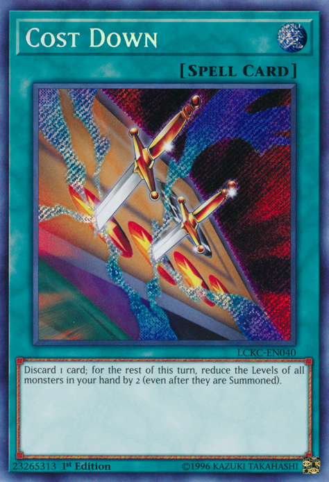 Cost Down, Legendary Collection Kaiba Mega Pack · LCKC-EN040
