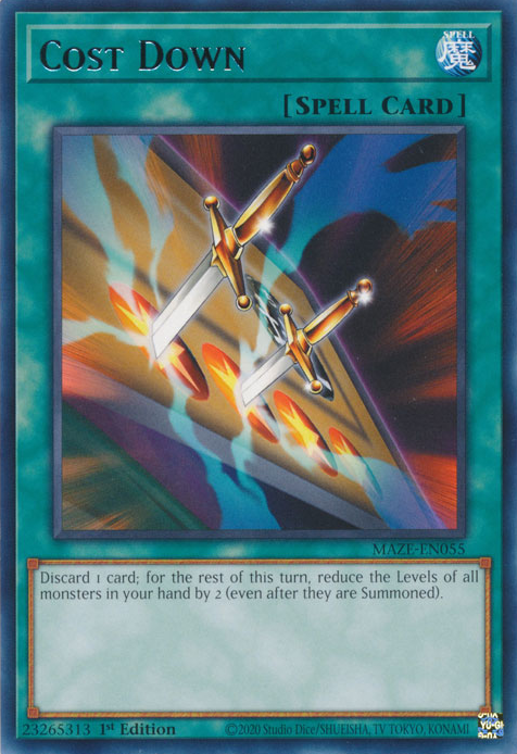 Cost Down, Maze of Memories · MAZE-EN055