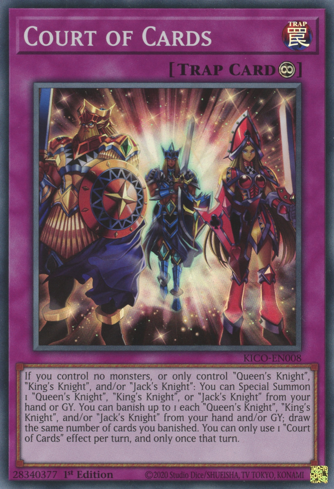 Court of Cards, King's Court · KICO-EN008