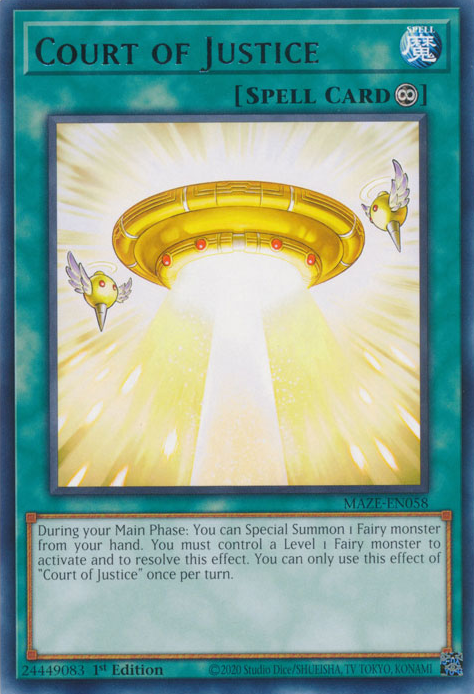 Court of Justice, Maze of Memories · MAZE-EN058