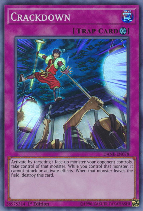 Crackdown, Dark Neostorm Sneak Peek Participation Card · DANE-EN078