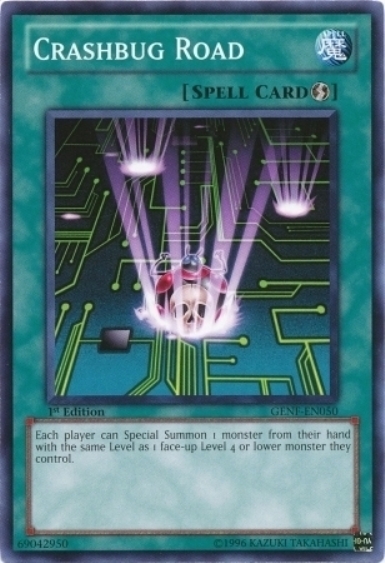 Crashbug Road, Generation Force Sneak Peek Participation Card · GENF-EN050