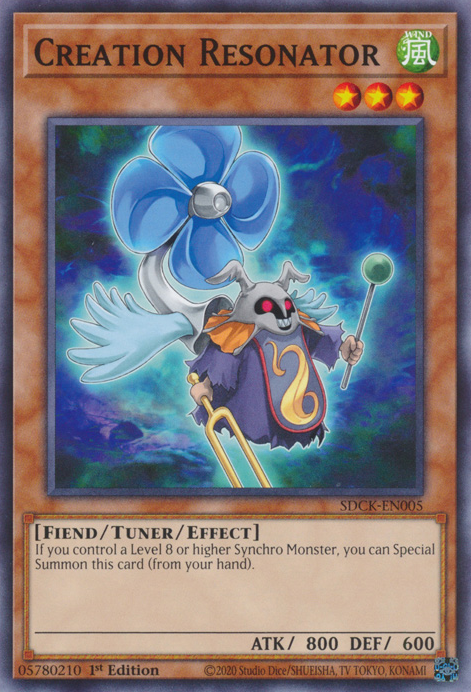 Creation Resonator, Structure Deck: The Crimson King · SDCK-EN005