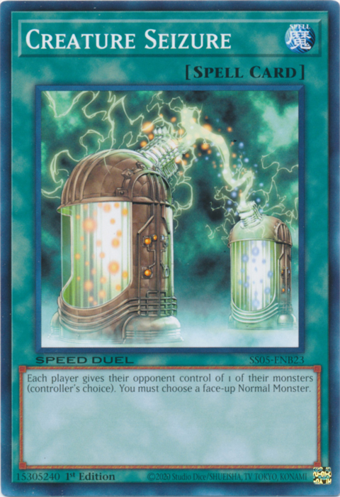 Creature Seizure, Speed Duel Starter Decks: Twisted Nightmares · SS05-ENB23