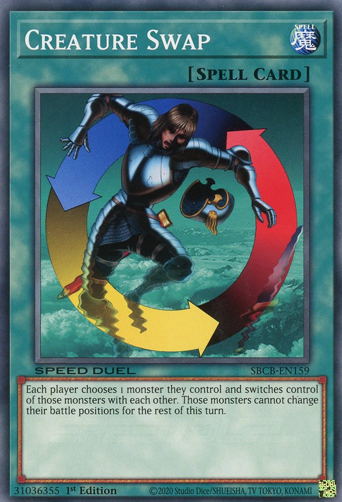 Creature Swap, Speed Duel: Battle City Box · SBCB-EN159