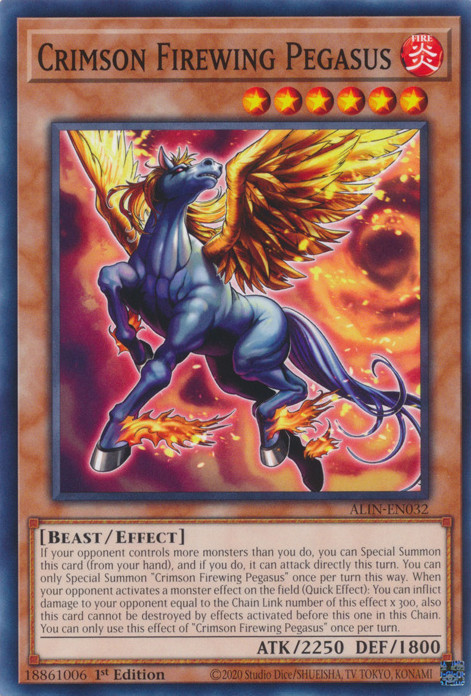 Crimson Firewing Pegasus, Alliance Insight · ALIN-EN032
