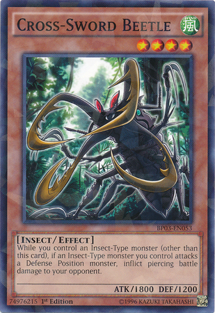 Cross-Sword Beetle, Battle Pack 3: Monster League · BP03-EN053