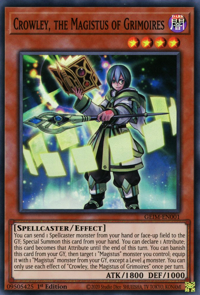 Crowley, the Magistus of Grimoires, Genesis Impact · GEIM-EN001