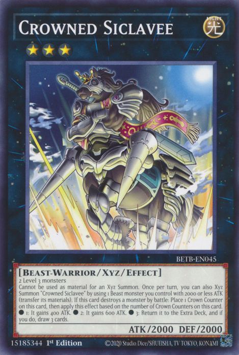 Crowned Siclavee, Beyond the Brave · BETB-EN045