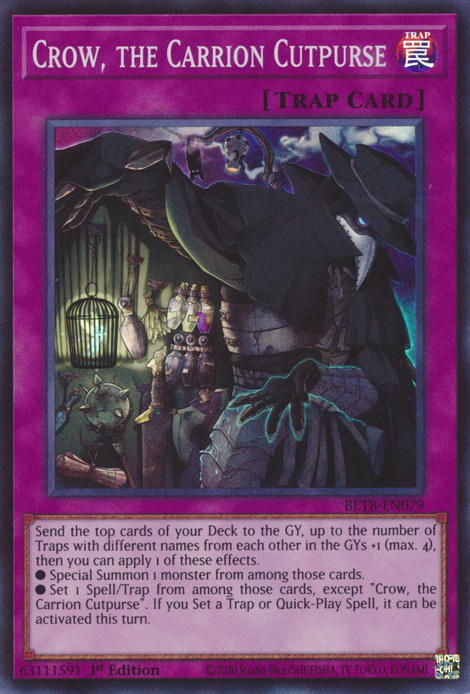 Crow, the Carrion Cutpurse, Beyond the Brave · BETB-EN079