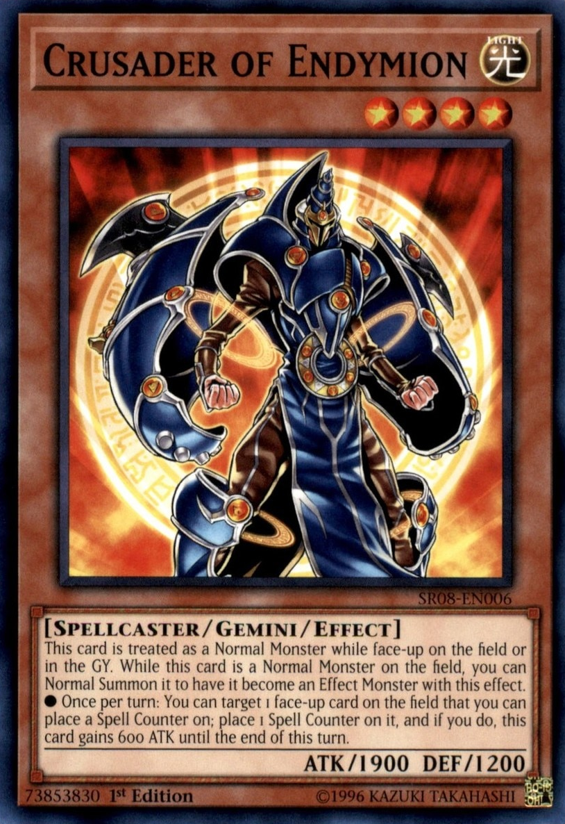 Crusader of Endymion, Structure Deck: Order of the Spellcasters · SR08-EN006
