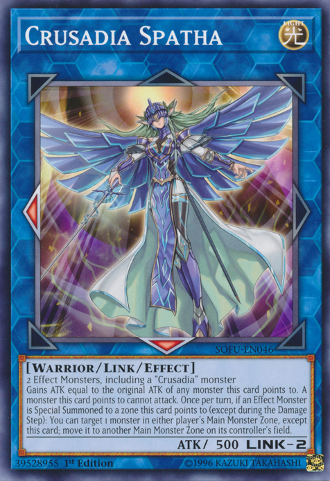 Crusadia Spatha, Soul Fusion Sneak Peek Participation Card · SOFU-EN046