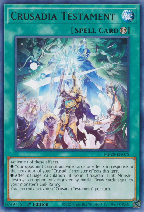 Crusadia Testament, 2020 Tin of Lost Memories · MP20-EN078