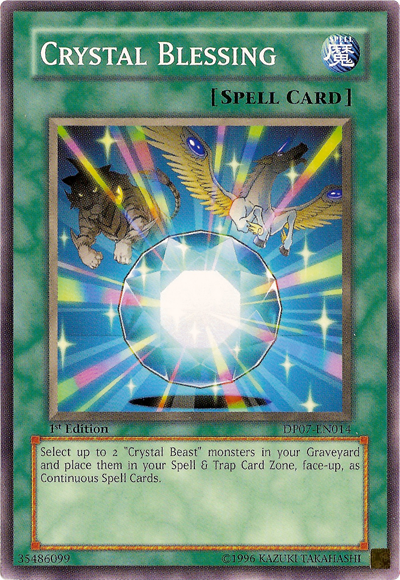 Crystal Blessing, Duelist Pack: Jesse Anderson · DP07-EN014