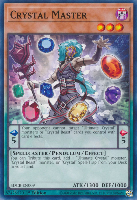 Crystal Master, Structure Deck: Legend of the Crystal Beasts · SDCB-EN009