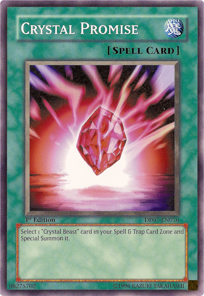 Crystal Promise, Duelist Pack: Jesse Anderson · DP07-EN016