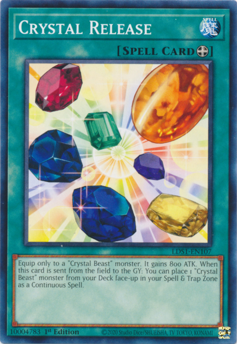 Crystal Release, Legendary Duelists: Season 1 · LDS1-EN107