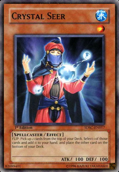 Crystal Seer, Spellcaster's Command Structure Deck · SDSC-EN017