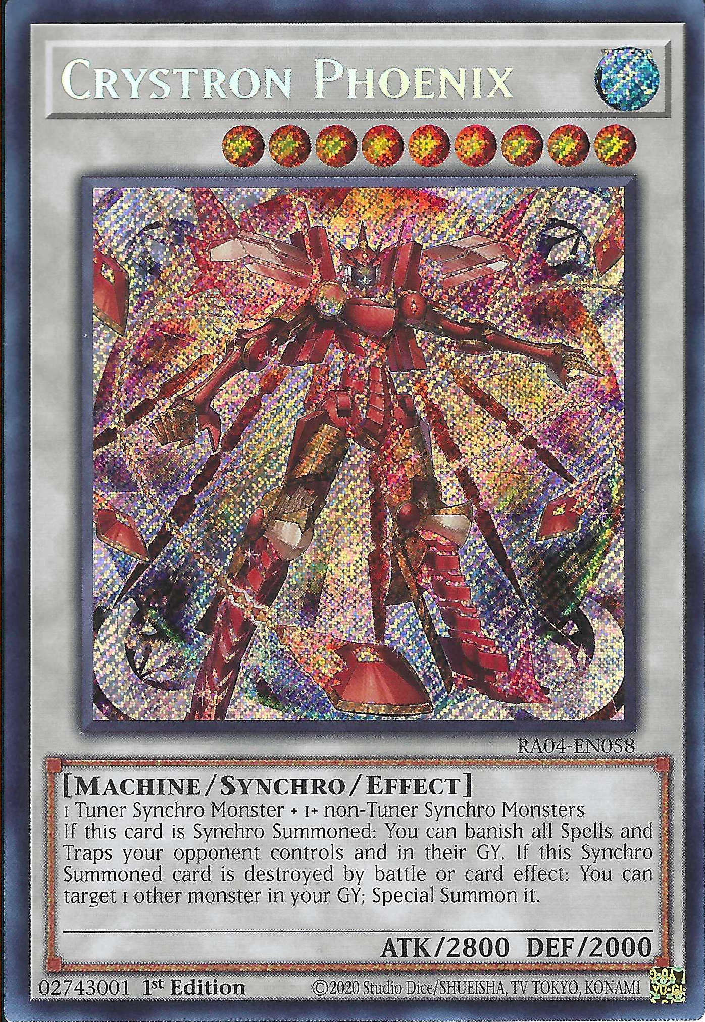 Crystron Phoenix, Quarter Century Stampede · RA04-EN058
