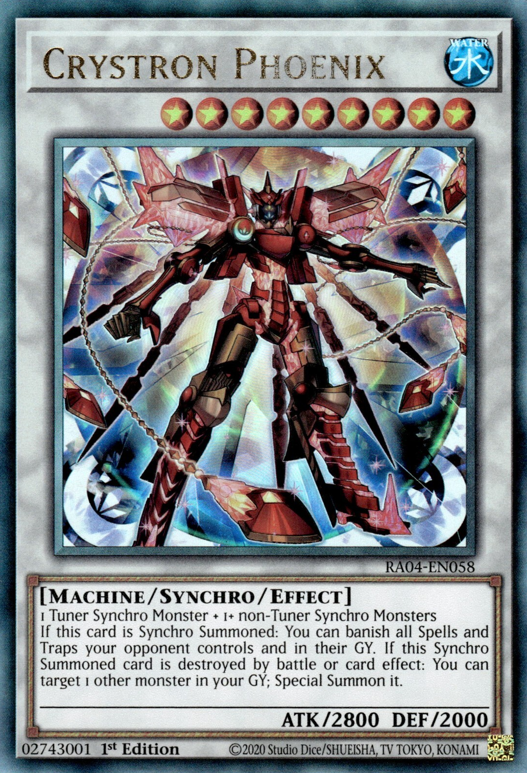 Crystron Phoenix, Quarter Century Stampede · RA04-EN058