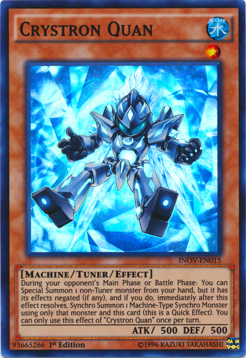 Crystron Quan, Invasion: Vengeance Sneak Peek Participation Card · INOV-EN015
