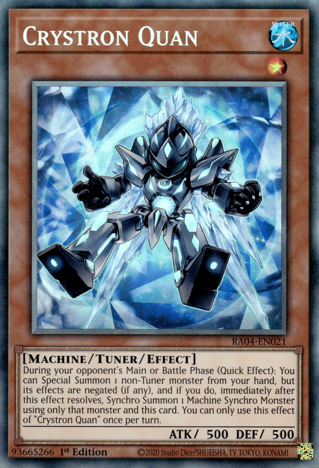 Crystron Quan, Quarter Century Stampede · RA04-EN021