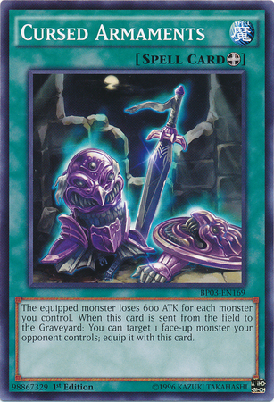 Cursed Armaments, Battle Pack 3: Monster League · BP03-EN169