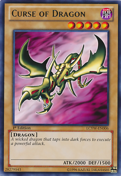 Curse of Dragon, Legendary Collection 3: Yugi's World Mega Pack · LCYW-EN006