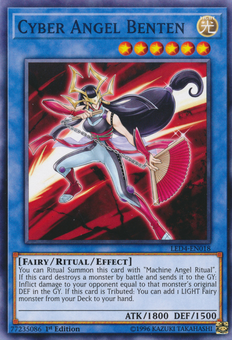 Cyber Angel Benten, Legendary Duelists: Sisters of the Rose · LED4-EN018