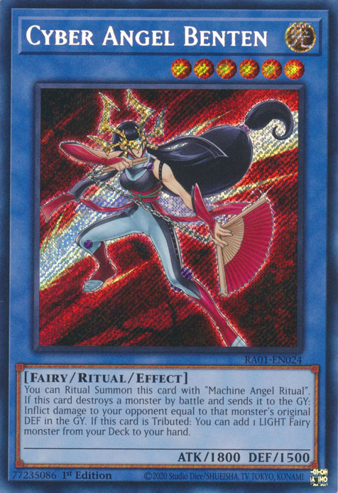 Cyber Angel Benten, 25th Anniversary Rarity Collection · RA01-EN024