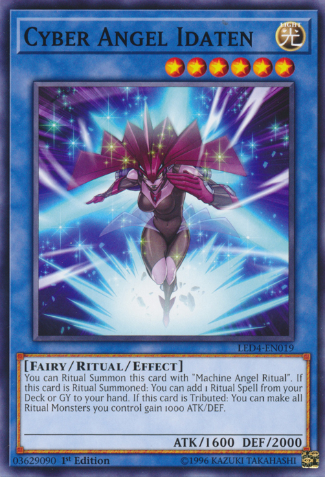 Cyber Angel Idaten, Legendary Duelists: Sisters of the Rose · LED4-EN019