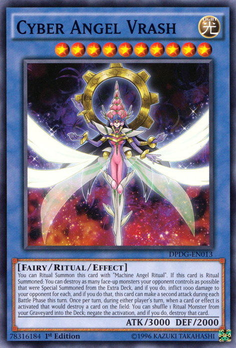 Cyber Angel Vrash, Duelist Pack: Dimensional Guardians · DPDG-EN013