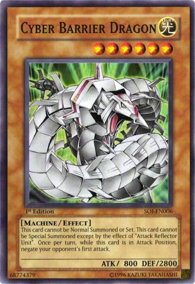 Cyber Barrier Dragon, Shadow of Infinity · SOI-EN006