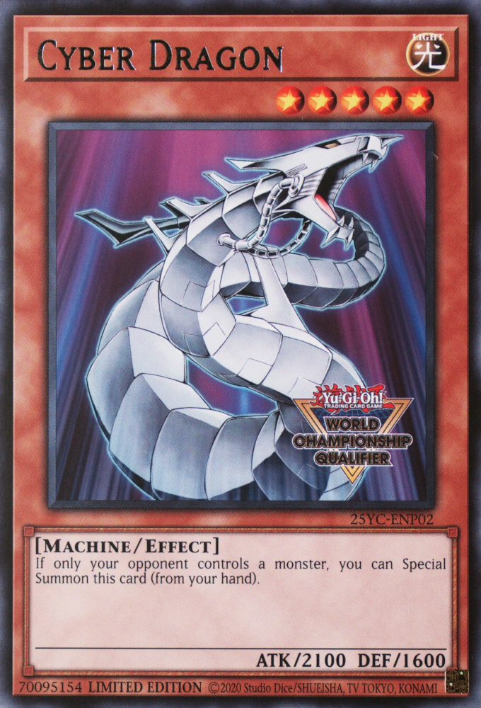 Cyber Dragon, Yu-Gi-Oh! Championship Series 2025 prize cards · 25YC-ENP02