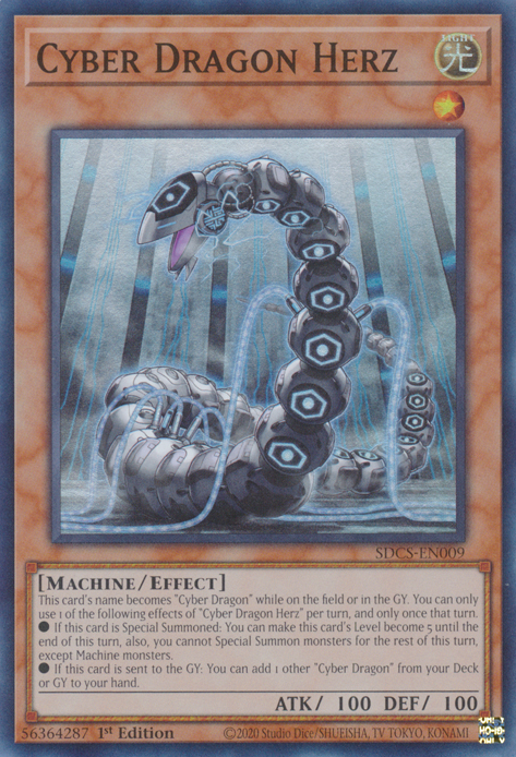 Cyber Dragon Herz, Structure Deck: Cyber Strike · SDCS-EN009